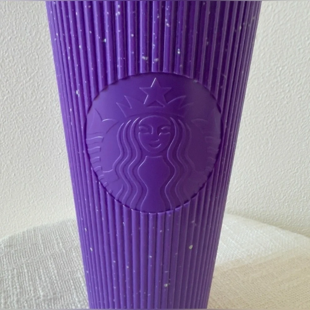 Starbucks Purple Glow in the dark 24oz tumbler